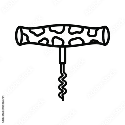 corkscrew illustration