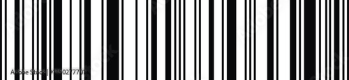 Closeup of a barcode on for scanning purposes