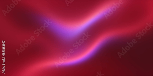 Flowing abstract red and pink silk texture with soft light and motion design pattern