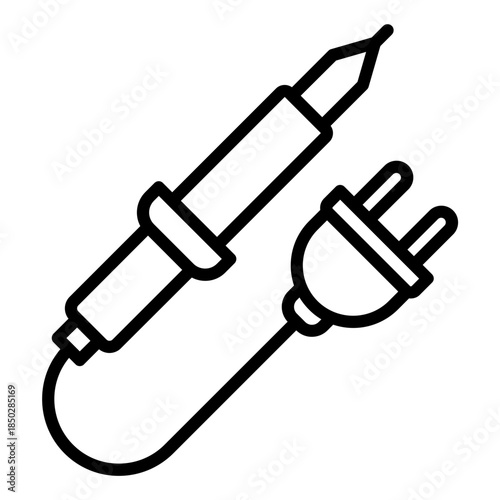 Soldering Iron Icon
