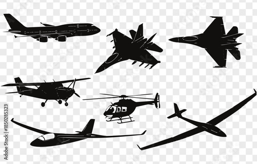 Aircraft Silhouettes Collection