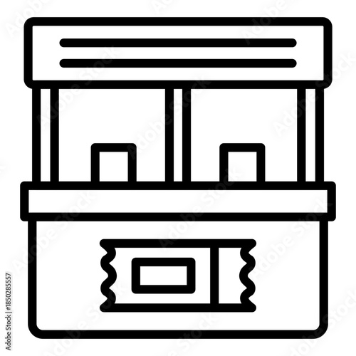 Ticket Office Icon