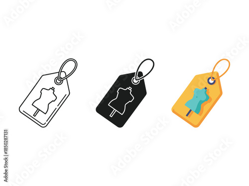 Set of price tags for sale