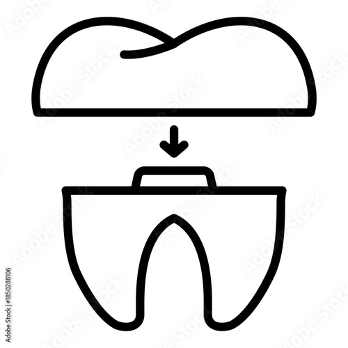 Dental Crown Icon