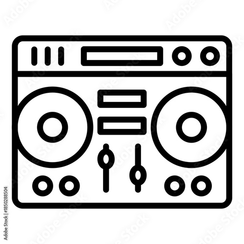 DJ Mixer Icon