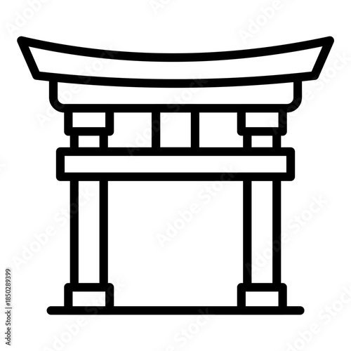 Torii Gate Icon