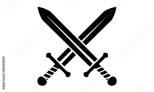 Fantasy sword tattoo, vector linocut magic blade, dragon wings, fairy tale silhouette collection. Mystic legend snake print, spiritual medieval logotype, witchcraft sign. Sword tattoo black design