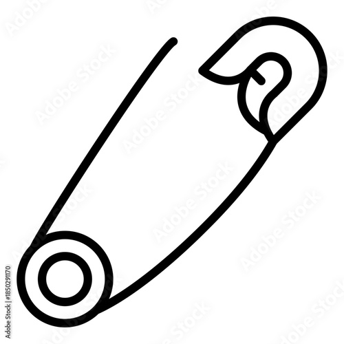 Safety Pin Icon