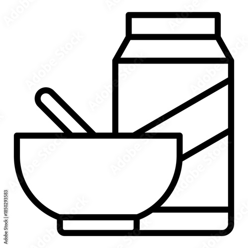 Milk Bowl Icon