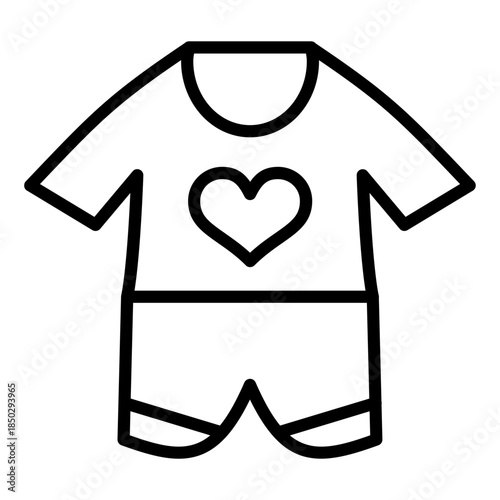 Baby Clothes Icon