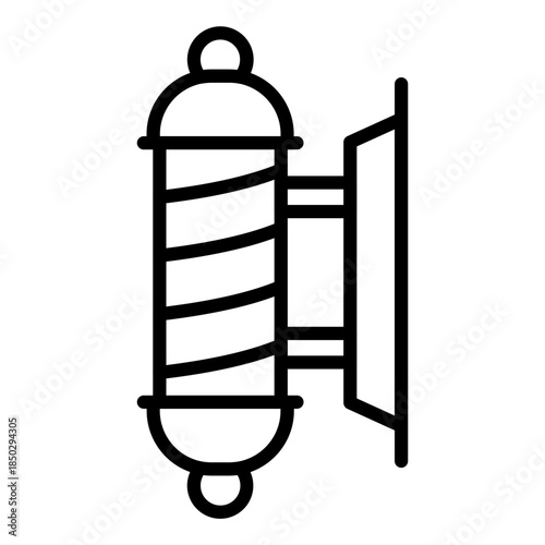 Barber Pole Icon