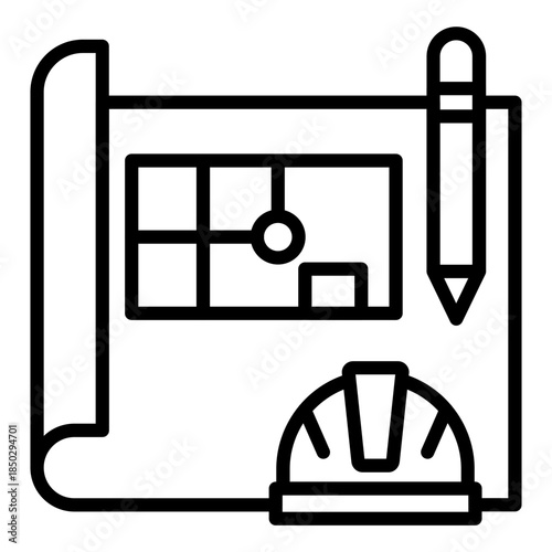 Engineering Sketch Icon