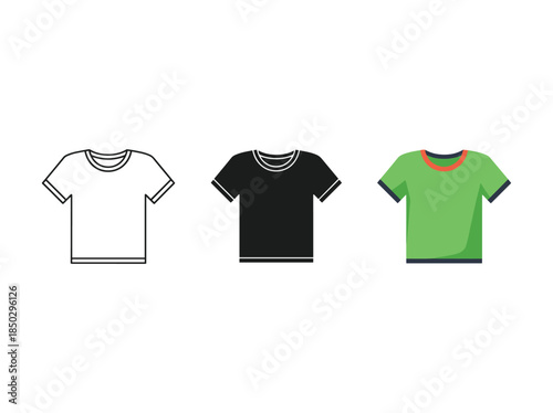 Tshirt design elements collection
