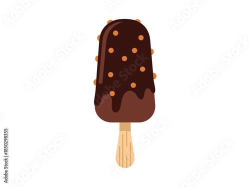 Chocolate Ice Cream on a Stick