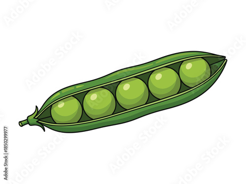 Green Peas in Pod