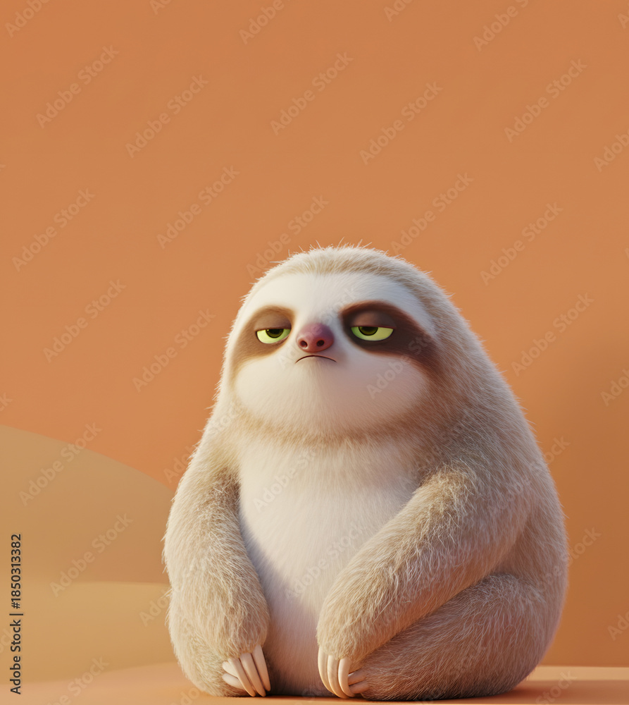 Fototapeta premium Bored Sloth