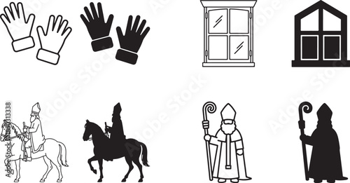 Saint Nicholas icons and symbols