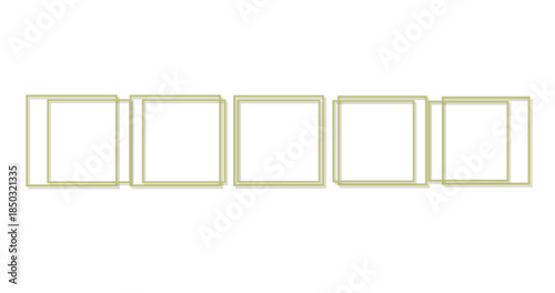 Minimalist yellow rectangles on black background