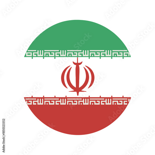 Irán flag