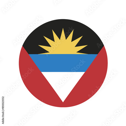 Antigua y Barbuda flag