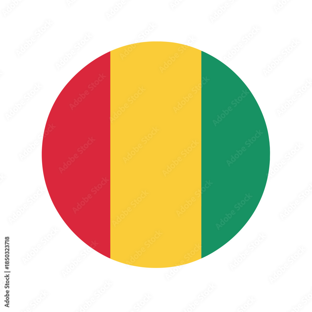 Fototapeta premium Guinea flag