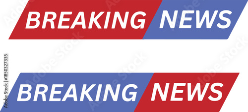 Breaking News Sign  Icon Vector Illustration