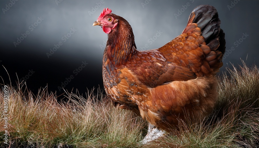 Fototapeta premium The Lohmann Brown Chicken