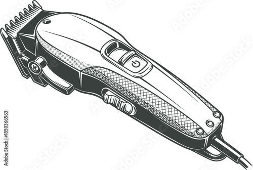 Professional Electric Hair Clipper Tool for Barbershop Styling and Personal Grooming Essentials