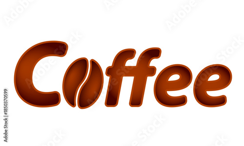 Coffee bean word