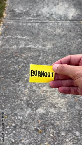 burnout, mental health and work life balance