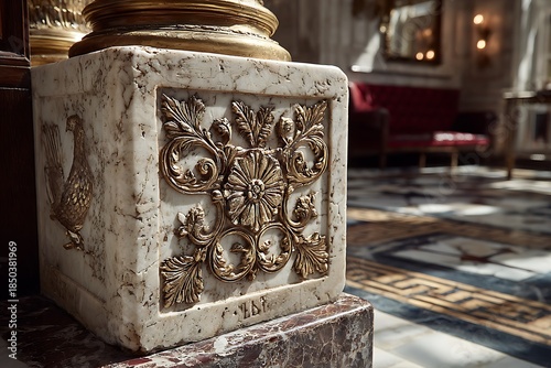 Luxury flower art wall design high resolution picture