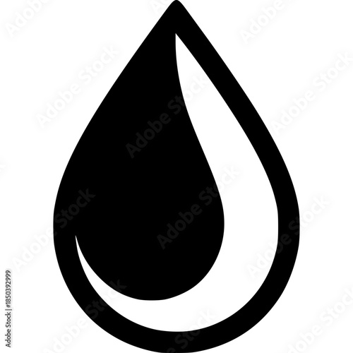 Waterdrop Icon Vector