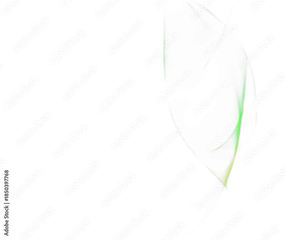 Obraz premium Abstract Light Effect with Glowing Particles on Transparent Background