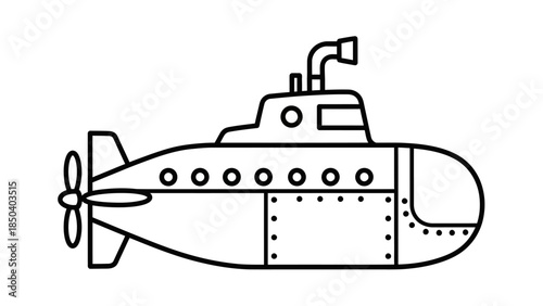 Cartoon ship and boat sailing on the sea vector illustration