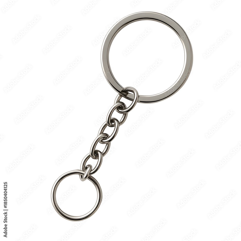 Obraz premium Metal Keychain Ring