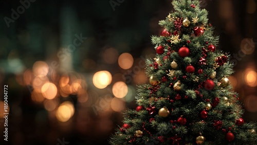 Calm Winter Holiday Scene