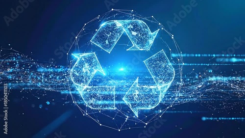 Digital Transformation of Recycling Process: Futuristic Concept of Circular Economy