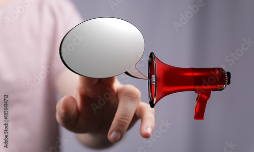 Image of a hand pointing at...