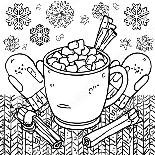 set of cups of coffee