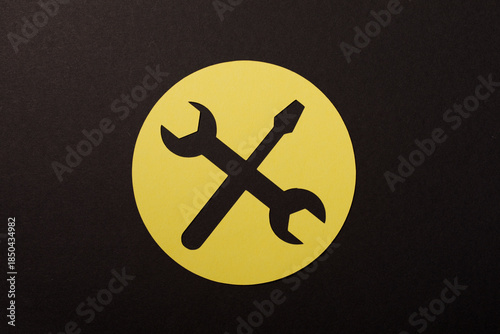 Symbol of maintenance and c...