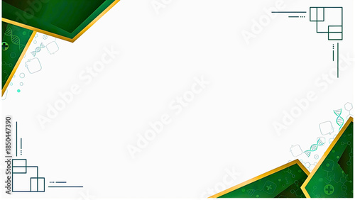 Elegant green certificate background with subtle decorative elements, suitable for institutional, academic, and formal recognition.