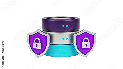 Secure Data Server with Shields for Protection