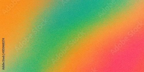 This abstract rainbow background features a colorful geometric vector pattern with bright gradient lines and a seamless spectrum texture for a vibrant banner art illustration