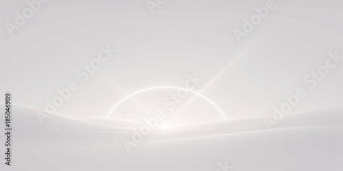 Smooth abstract blue vector background illustration featuring soft gradient waves and bright flowing lines in a professional business design pattern