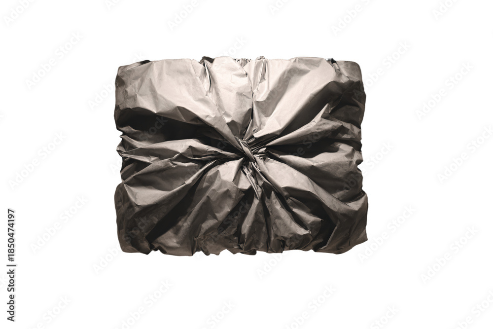 Obraz premium Abstract Wrapped Object in Shadowbox