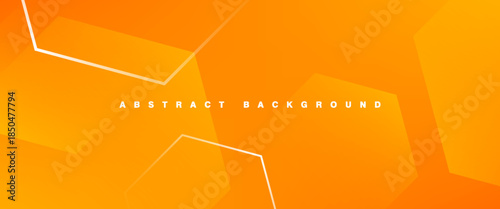 Orange abstract background with hexagon shapes. Geometric design element. abstract orange background. Suitable for brochures, banners, corporate, covers, and posters.
