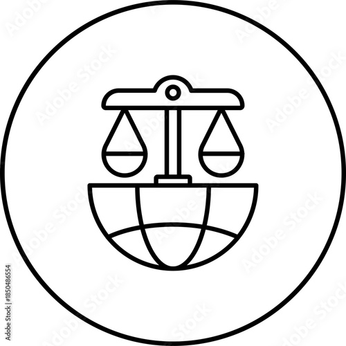 Global Laws Icon