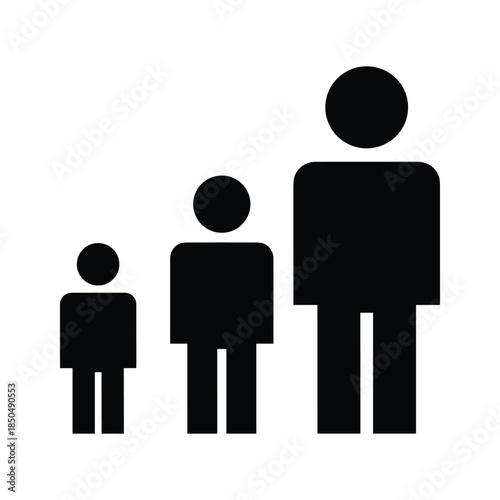 Family members standing together