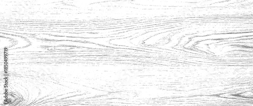 Vector white and black color old wooden plank with natural pattern for design