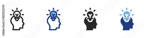 Operating Systems Icon Set With Multiple Styles Vector Illustration